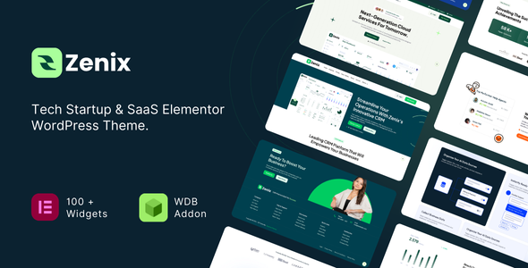 Igix WordPress Theme – Responsive Elementor Template for SaaS & Tech Startups